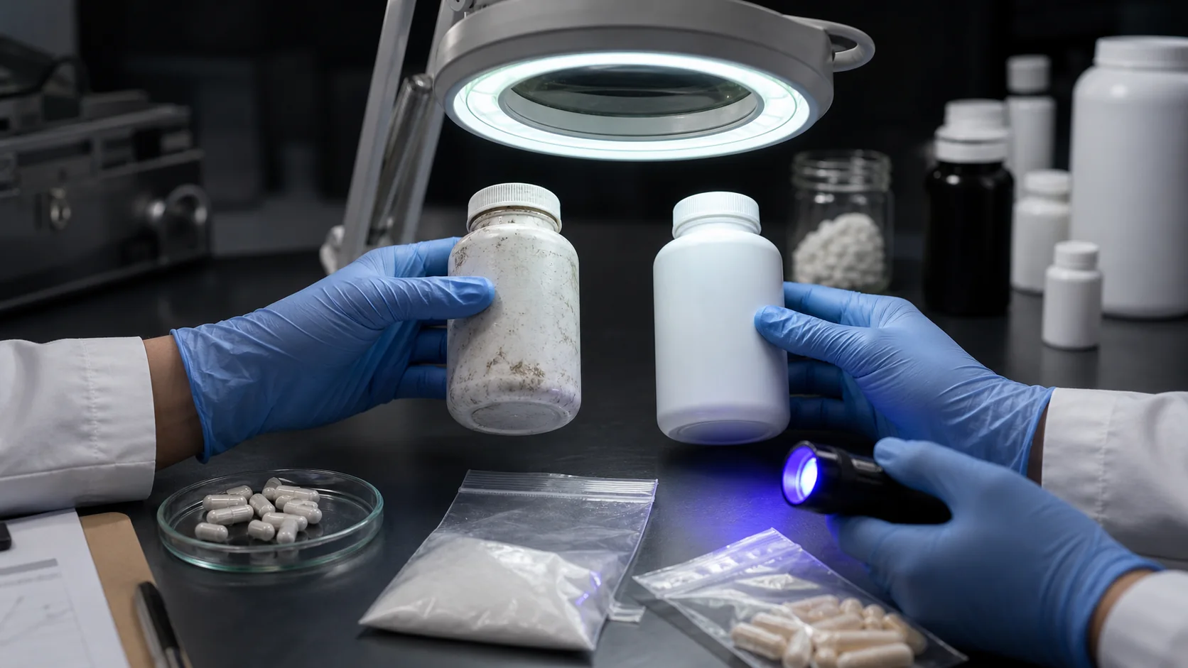 Falsificações e golpes em suplementos: como proteger sua marca e o consumidor